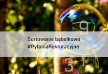 Sortowanie bąbelkowe
