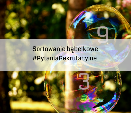 Sortowanie bąbelkowe