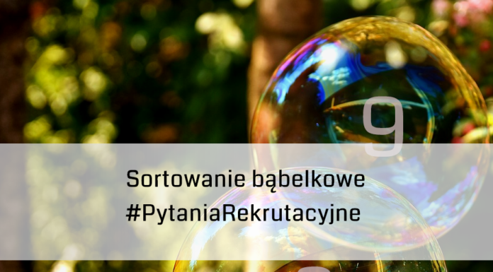 Sortowanie bąbelkowe